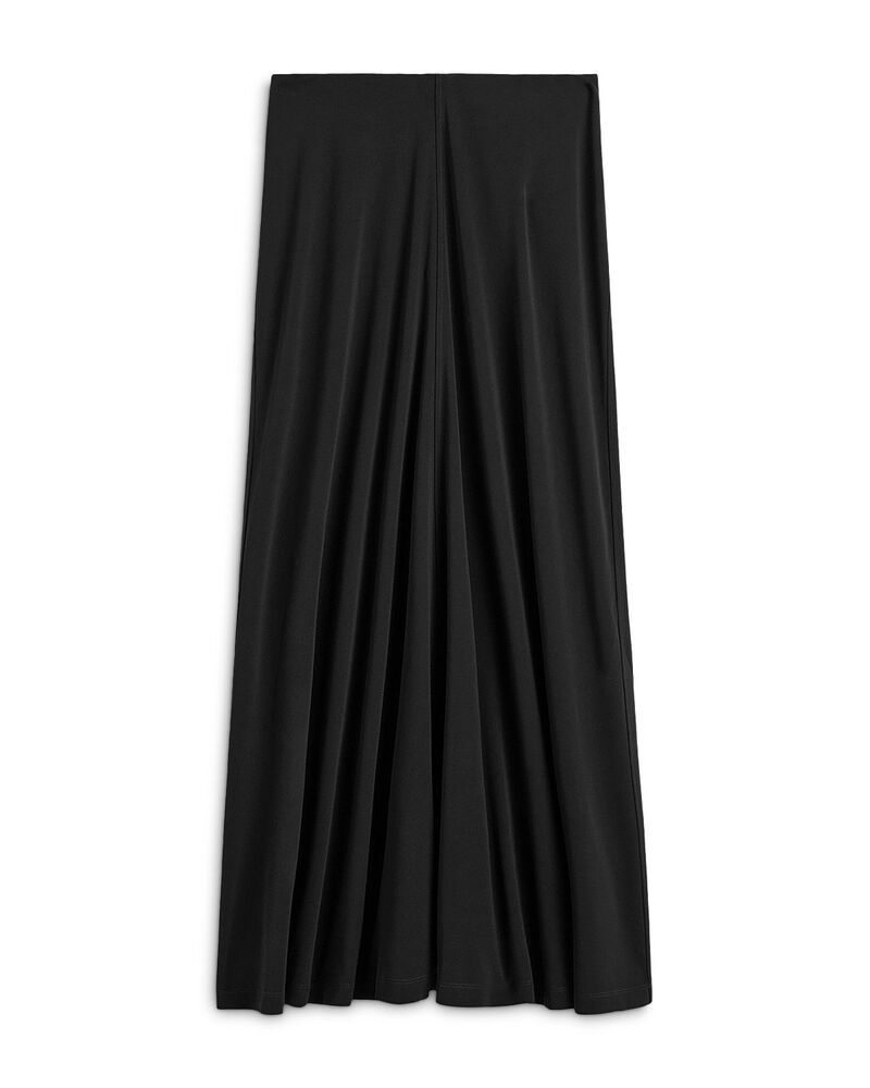 トーテム レディース ボトムスカート ジャージー TOTEME Flared Jersey Skirt Black ブラック｜ReVida 店