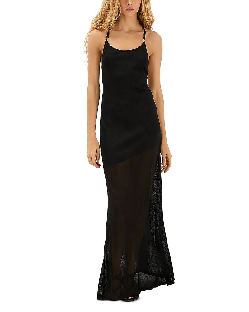 ヴィックス パウラ ハーマニー レディース トップス ワンピース マキシ ViX Paula Hermanny ViX Daphne Maxi Dress Black ブラック|ReVida 店