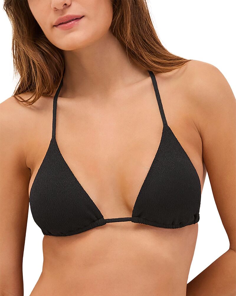 ヴィックス パウラ ハーマニー レディース 水着 トップのみ ViX Paula Hermanny Edith T Back Triangle Bikini Top Black ブラック｜ReVida 店