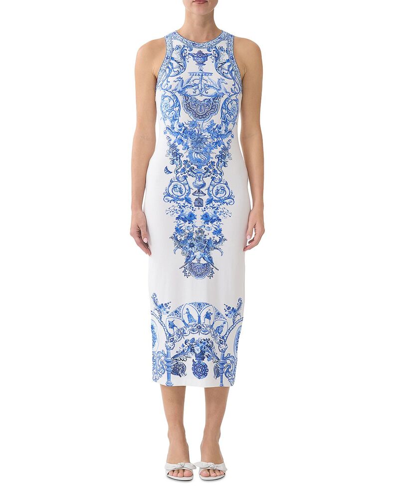 キャミラ レディース トップス 貯蔵タンクいの一番 プルオーバー Camilla Jersey Tank Dress Ceramic Panoramic