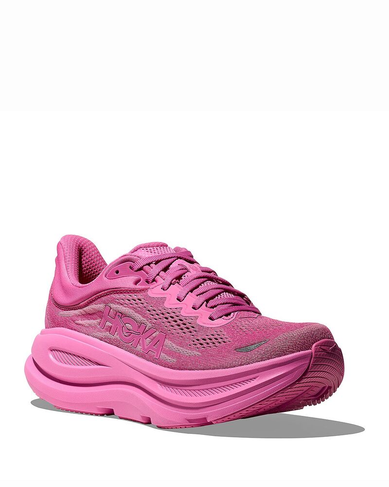 ホカオネオネ レディース シューズ スニーカー HOKA Women's Bondi 9 Running Sneakers Crabapple/Crabapple｜ReVida 店