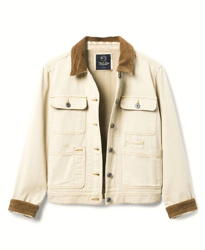 ジャンクフードクロージング レディース アウター 上衣・上衣 ジーンズ Junk Food Clothing Women\u0027s Denim Corded Collar Chore Jacket Peyote ジーンズ