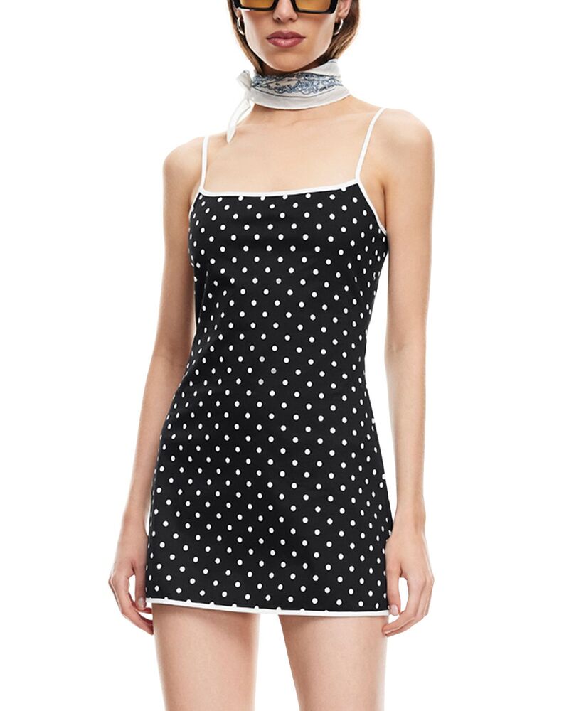 ライオネス レディース トップス 衣装 ミニ Lioness Voyage Mini Dress Noir Polka Dots