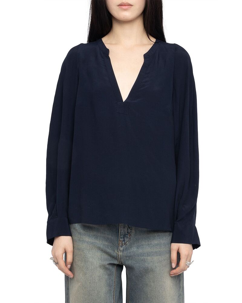 ザディグ エ フランソア・マリー・ヴォルテール レディース トップス プルオーバー Zadig \u0026 Voltaire Torny Tunic Encre