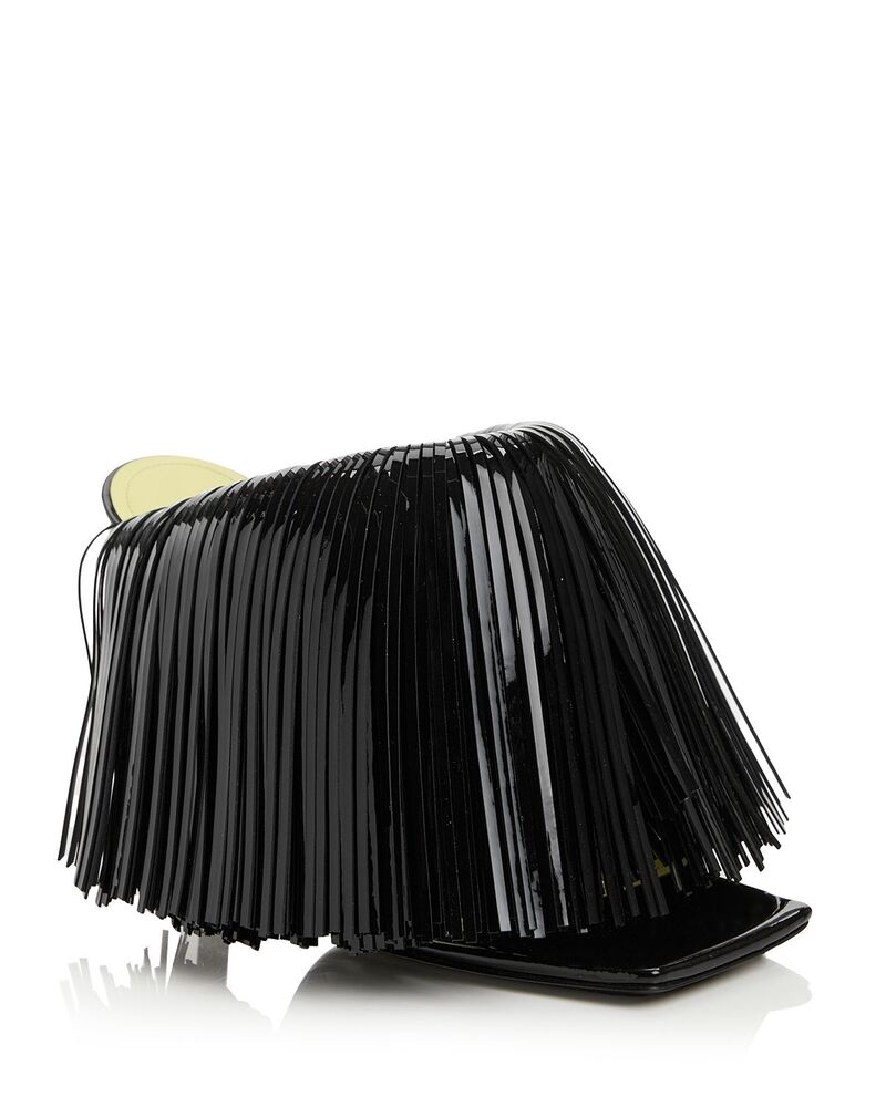 ジバンシー レディース シューズ サンダル フリンジ Givenchy Women\u0027s Boudoir Fringed Sandals Black 黒いこと