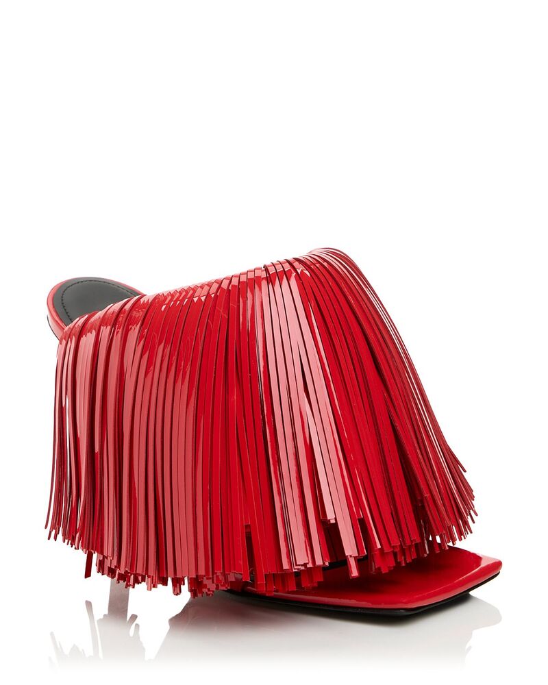 ジバンシー レディース シューズ サンダル フリンジ Givenchy Women\u0027s Boudoir Fringed Sandals Vermillon