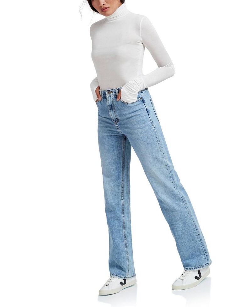 マルセラ レディース トップス プルオーバー タートルネック シアー Marcella Eloise Sheer Turtleneck Top Off White 象牙色