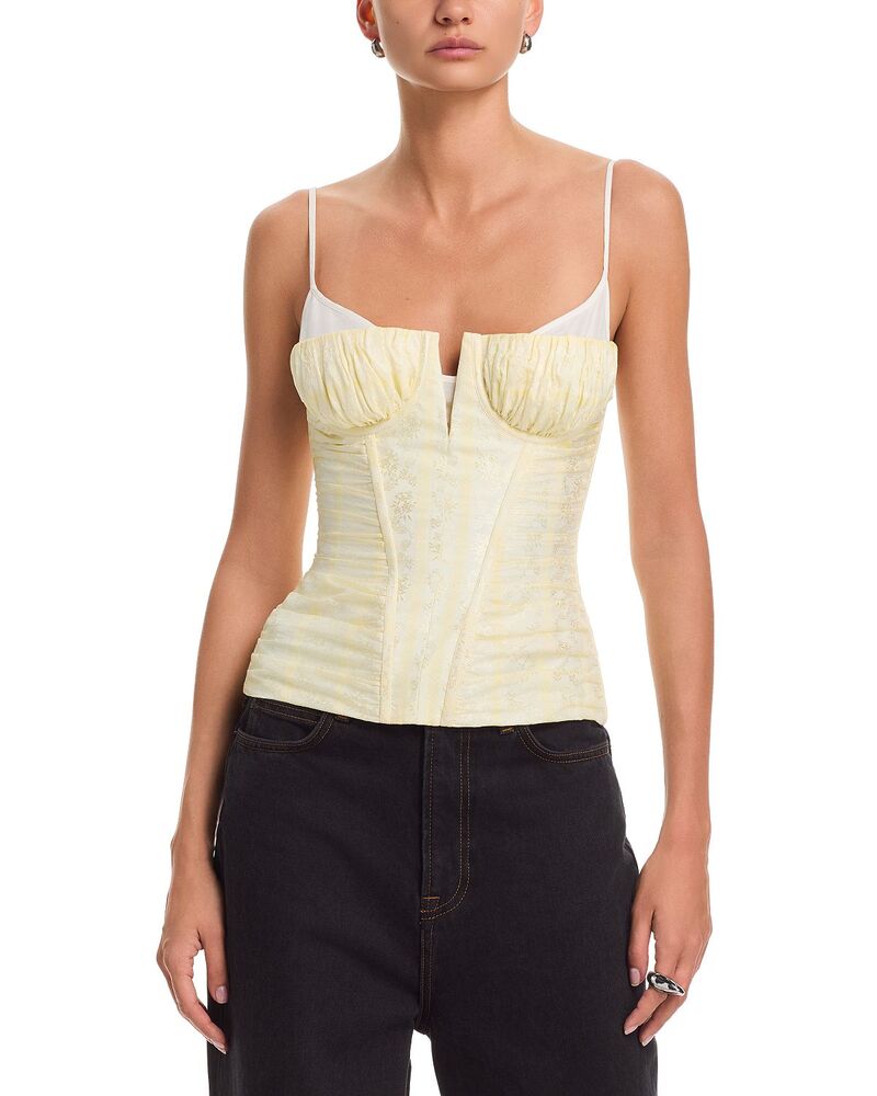 マックイーン レディース トップス プルオーバー McQueen Corset Cami Top White/Multi 白いこと