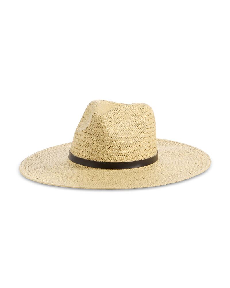 メイドウェル レディース 佩び物 かぶり笠 Madewell Easy Pinch Woven Straw Hat Golden Khaki カーキ