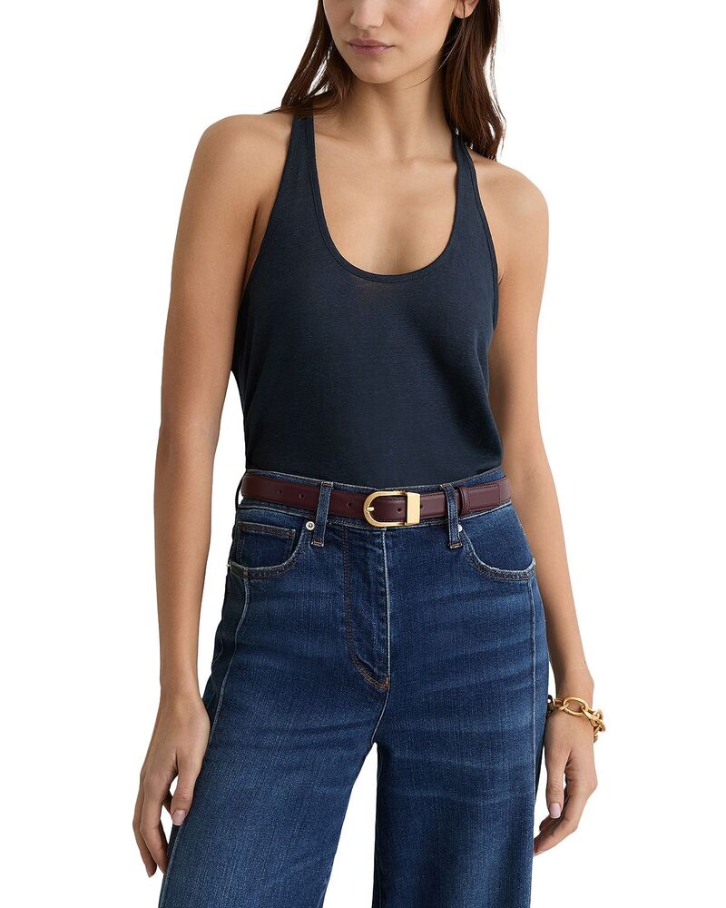 レイス レディース アウター 限りない REISS Lidie Vest Navy 米国海軍