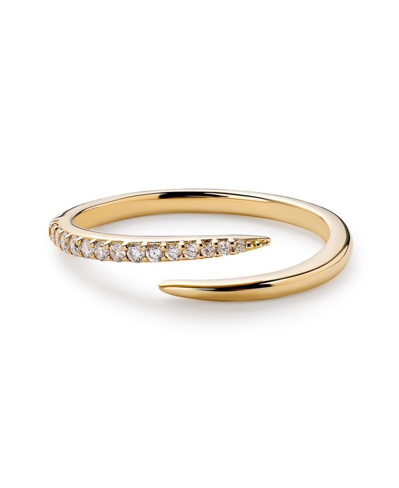 アナルイサ レディース アクセサリー リング Ana Luisa Gold Lab-Grown Diamond Bypass Band Ringold ゴールド|ReVida 店