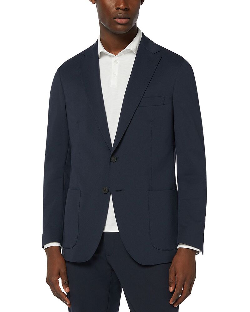 ボッジミラノ メンズ アウター 上衣・上衣 スポーツジャケット Boggi Milano Navy Stretch B Tech Blazer Navy Blue 米国海軍