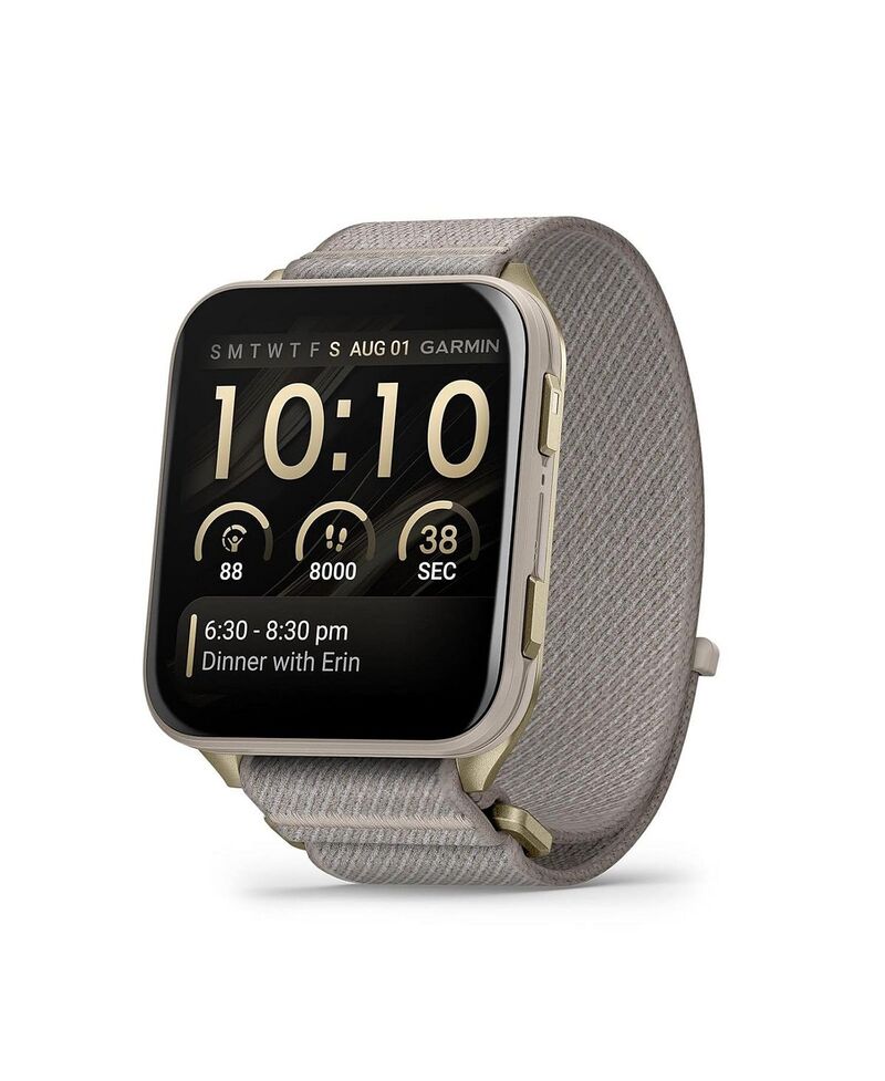 ガーミン メンズ 佩び物 ウォッチ Garmin Venu X1 GPSmartwatch 51粍 Soft Gold #010-02980-00 ゴールド