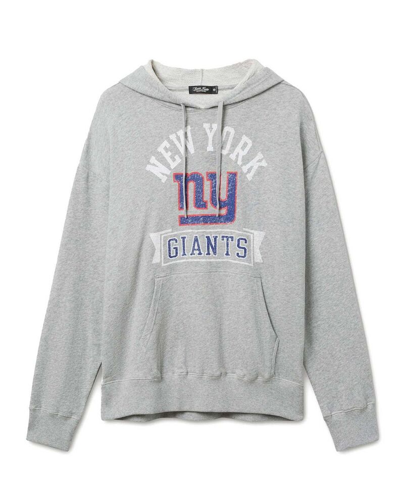 ジャンクフードクロージング メンズ アウター パーカー・スウェット Junk Food Clothing Unisex NFL New York Giantscrimmage Hoodie Heather Grey 薄墨色