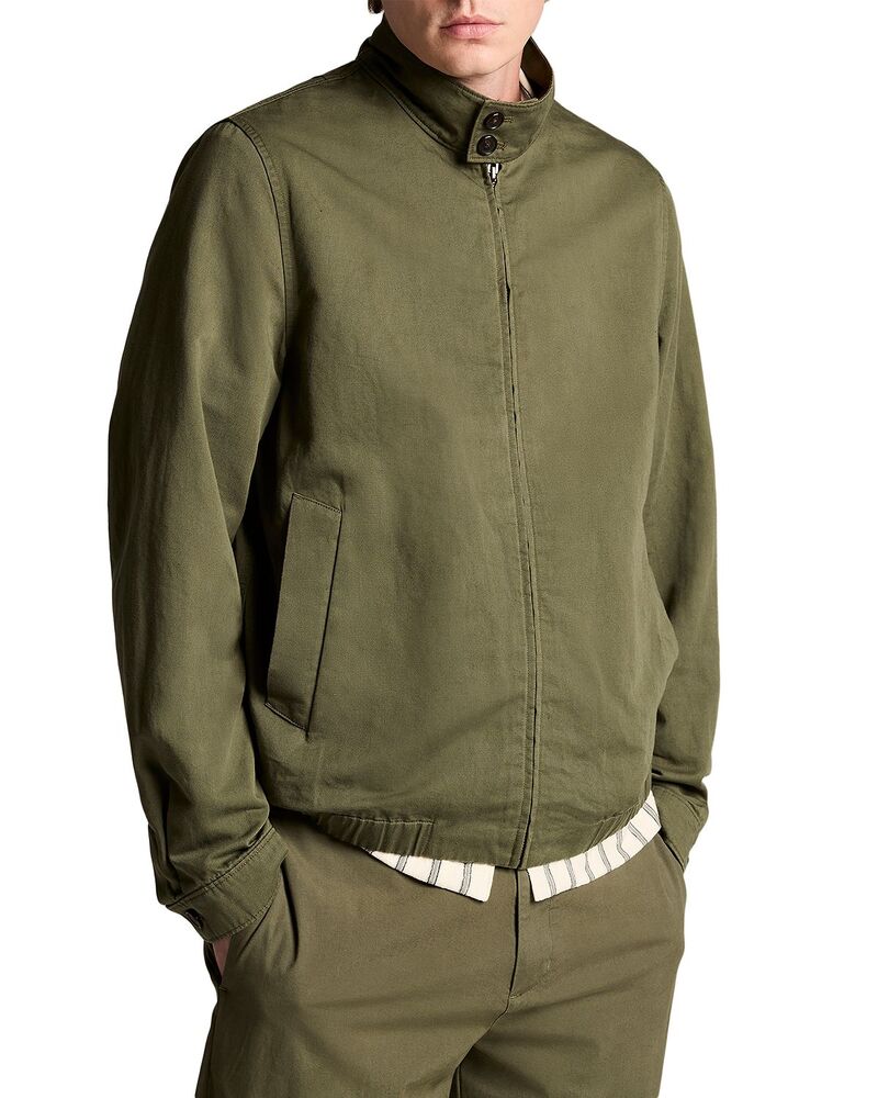 ヴィンス メンズ アウター 上衣・上衣 Vince Band Collar Bomber Jacket Coulter Green 緑であること