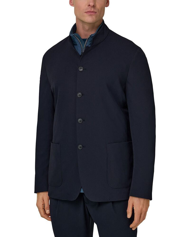 ボッジミラノ メンズ アウター 上衣・上衣 スポーツジャケット Boggi Milano B Tech Stretch Guru Blazer Navy Blue 米国海軍