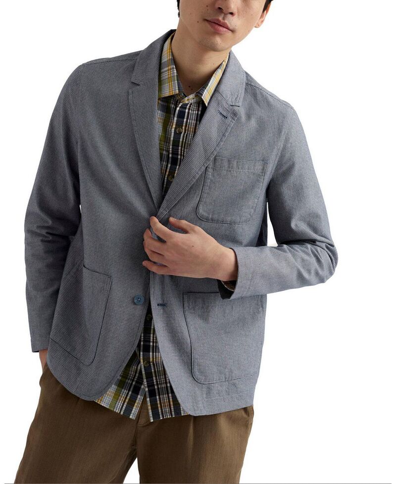 シーソルトコーンウォール メンズ アウター 上衣・上衣 ミニ スポーツジャケット Seasalt Cornwall Men\u0027s Dominick Blazer Blue Sail 青色