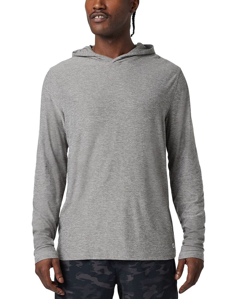 ビュオーリ メンズ アウター パーカー・スウェット Vuori Strato Techoodie Heather Grey 薄墨色