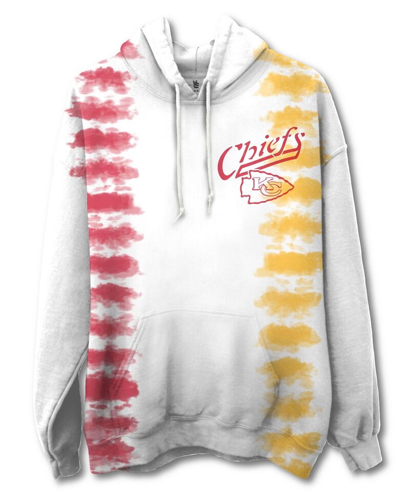 ジャンクフードクロージング メンズ アウター パーカー・スウェット Junk Food Clothing Unisex NFL Kansas City Chiefstitch Tie Dye Hoodie Tie Dye