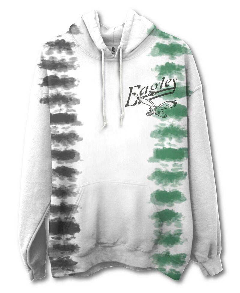 ジャンクフードクロージング メンズ アウター パーカー・スウェット Junk Food Clothing Unisex NFL Philadelphia Eaglestitch Tie Dye Hoodie Tie Dye