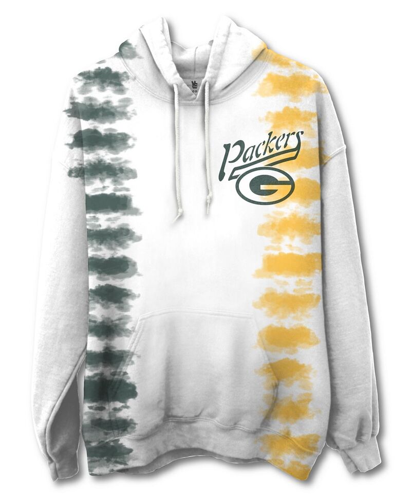 ジャンクフードクロージング メンズ アウター パーカー・スウェット Junk Food Clothing Unisex NFL Green Bay Packerstitch Tie Dye Hoodie Tie Dye 緑であること