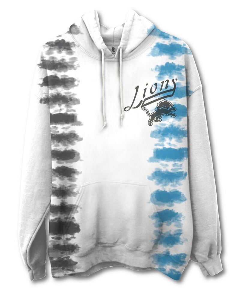 ジャンクフードクロージング メンズ アウター パーカー・スウェット Junk Food Clothing Unisex NFL Detroit Lionstitch Tie Dye Hoodie Tie Dye