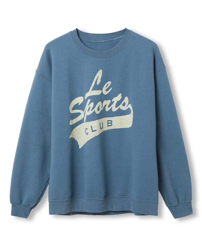 ジャンクフードクロージング メンズ アウター 編み物・スウェーター フリース Junk Food Clothing Le Sports Club Flea Market Fleece Sweater Indigo Blue インディゴ