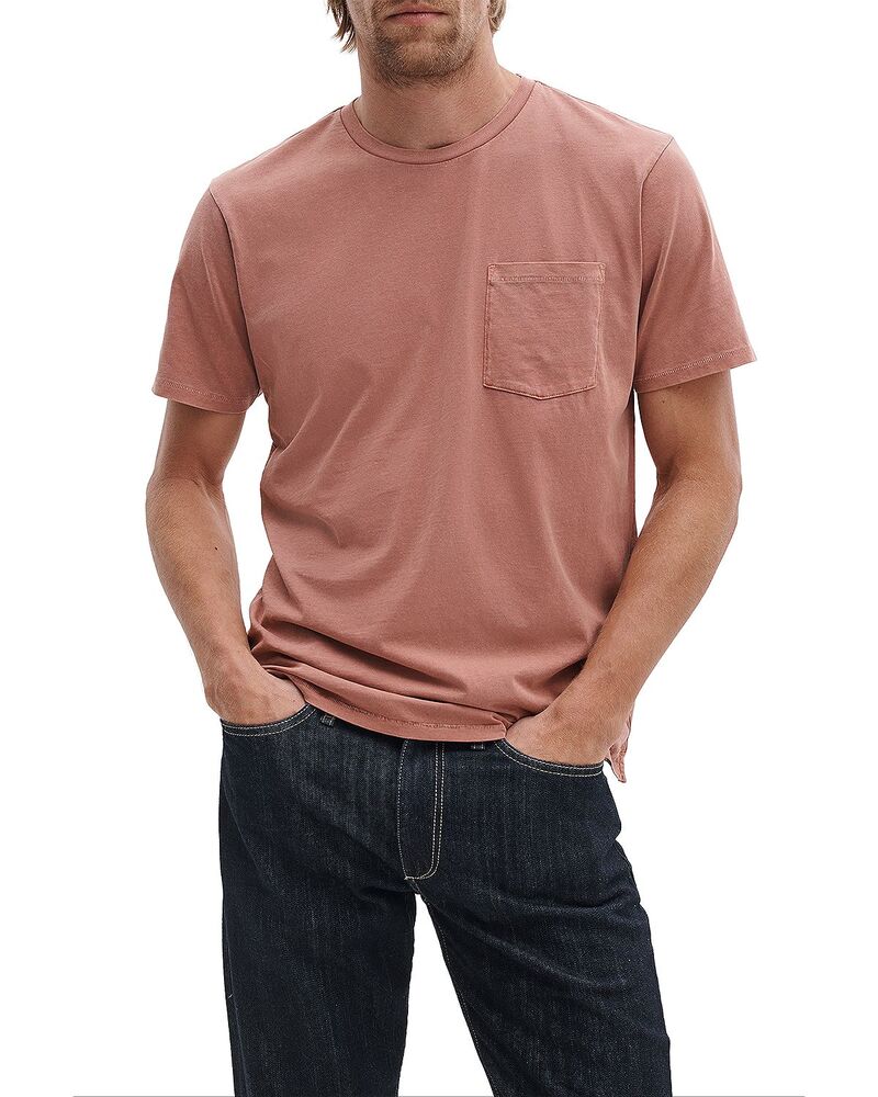 ラグアンドボーン メンズ トップス プルオーバー rag \u0026 bone Garment Dye Classic Pocket-Shirt Copper