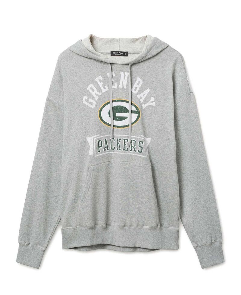 ジャンクフードクロージング メンズ アウター パーカー・スウェット Junk Food Clothing Unisex NFL Green Bay Packerscrimmage Hoodie Heather Grey 薄墨色