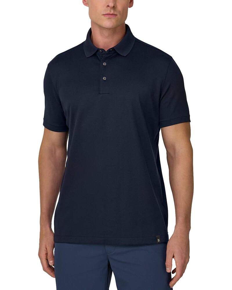 ボッジミラノ メンズ トップス スポーツシャツ プルオーバー Boggi Milano Jersey Polo Shirt With S-Cafe Yarnavy Blue 米国海軍