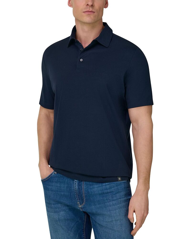 ボッジミラノ メンズ トップス スポーツシャツ 綿織物 Boggi Milano Polo Shirt インチ Stretch Pima Cottonavy Blue 米国海軍