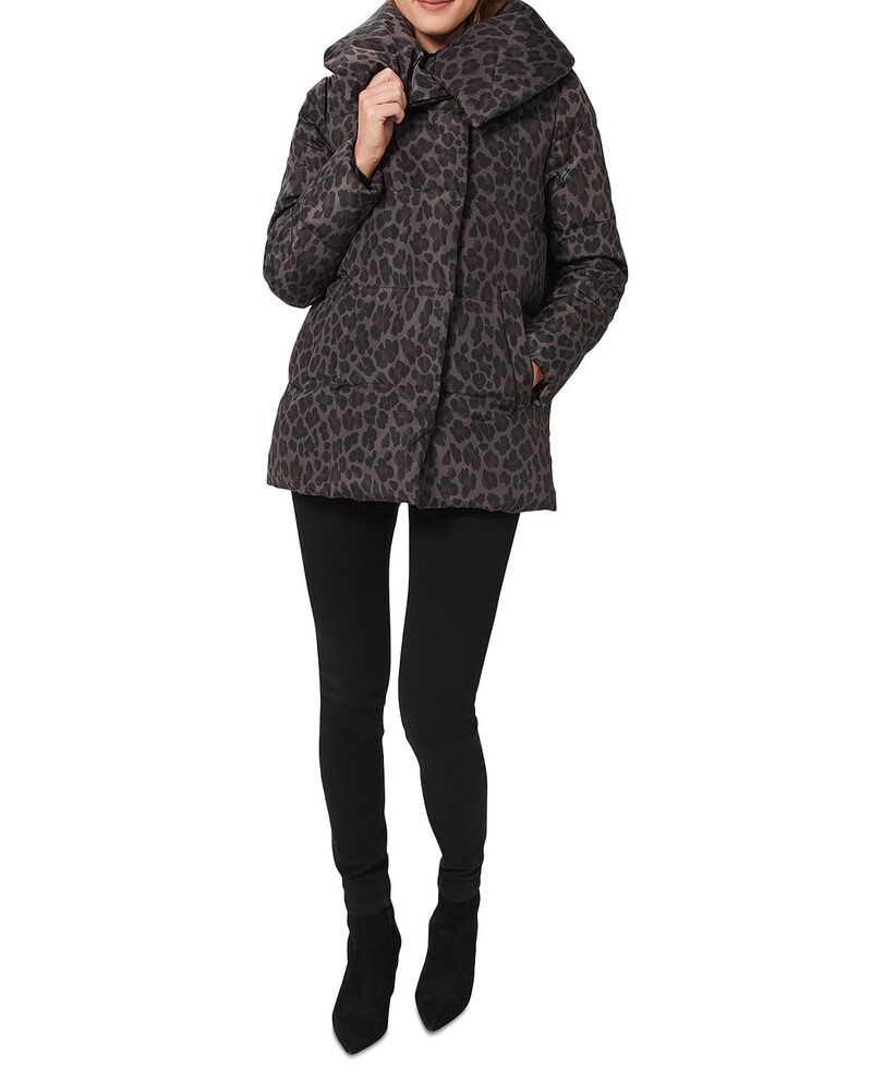 ホッブスロンドン レディース アウター コート HOBBS LONDON Samara Puffer Coat Animal アニマル|ReVida 店