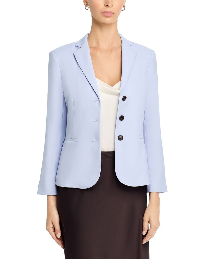 セオリー レディース アウター ジャケット・ブルゾン Theory Shrkn Three Button Jacket Cornflower｜ReVida 店