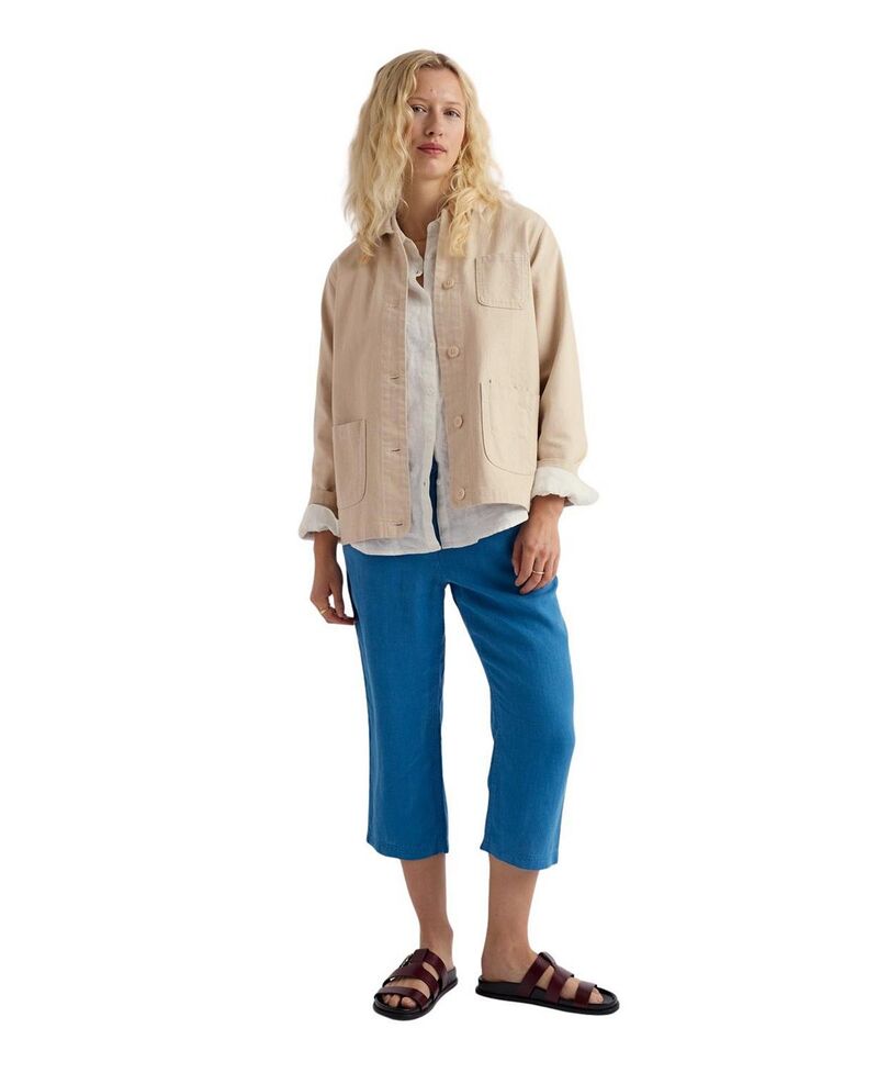 シーソルトコーンウォール レディース アウター ジャケット・ブルゾン デニム Seasalt Cornwall Reading Rocks Relaxedenim Jacket Limestone デニム|ReVida 店