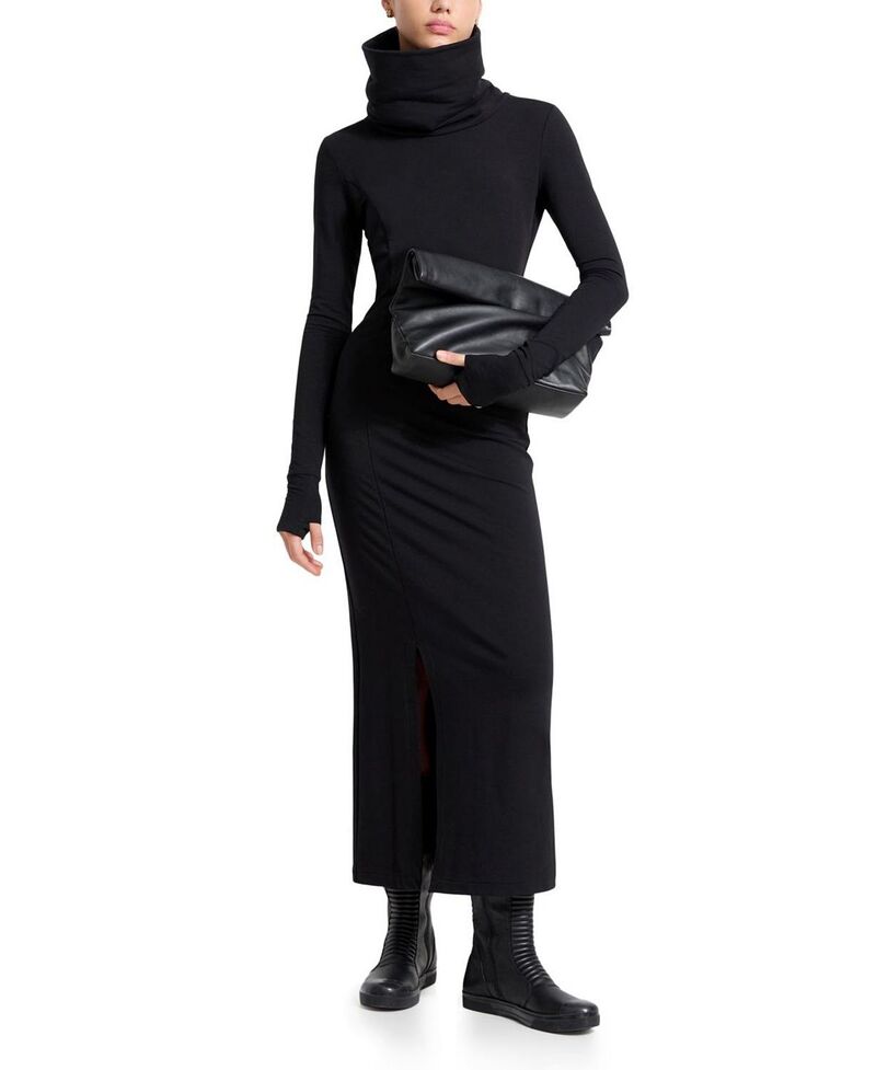 マルセラ レディース アウター パーカー・スウェット シャツ Marcella Lisa Sweatshirt Dress Black ブラック｜ReVida 店
