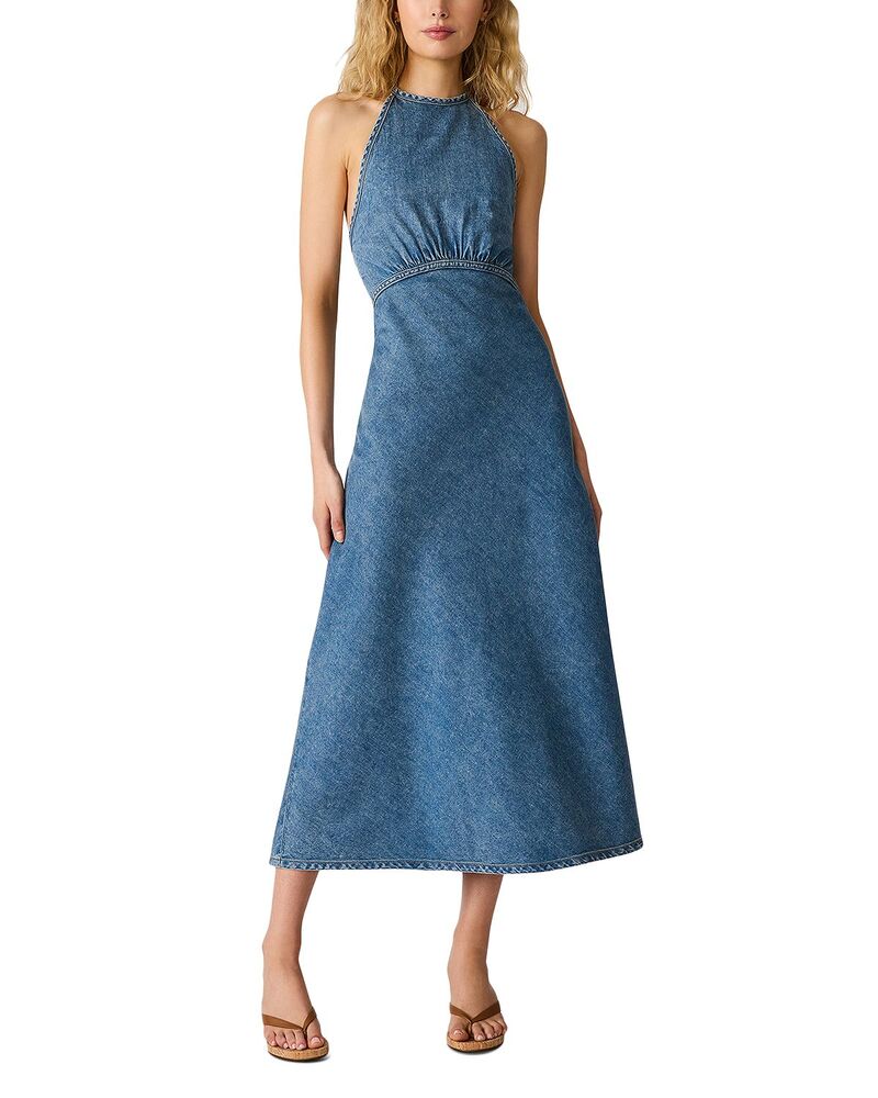 スティーブ マデン レディース トップス ワンピース マキシ STEVE MADDEN Vilmaxi Dress Arctic Blue ブルー|ReVida 店