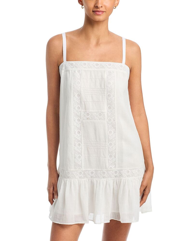 ヴェロニカ ベアード レディース トップス ワンピース ミニ Veronica Beard Naderah Mini Dress White ホワイト｜ReVida 店