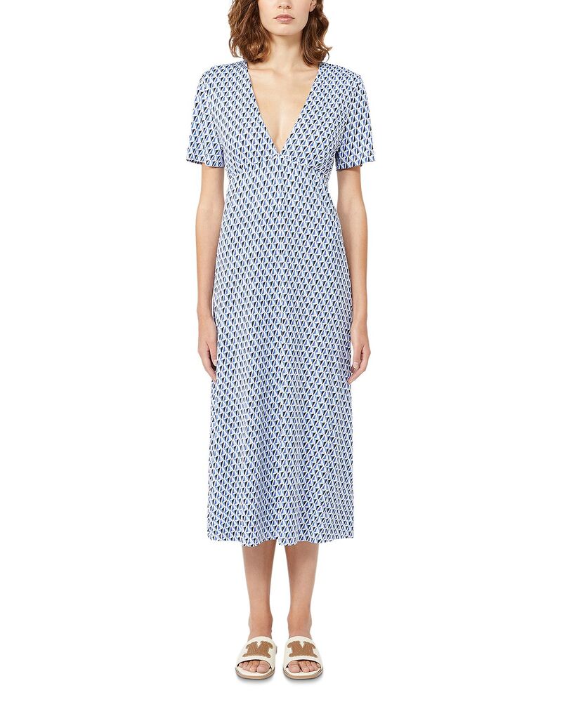マックスマーラ レディース トップス ワンピース Max Mara Bchorigano Dress Cornflower|ReVida 店
