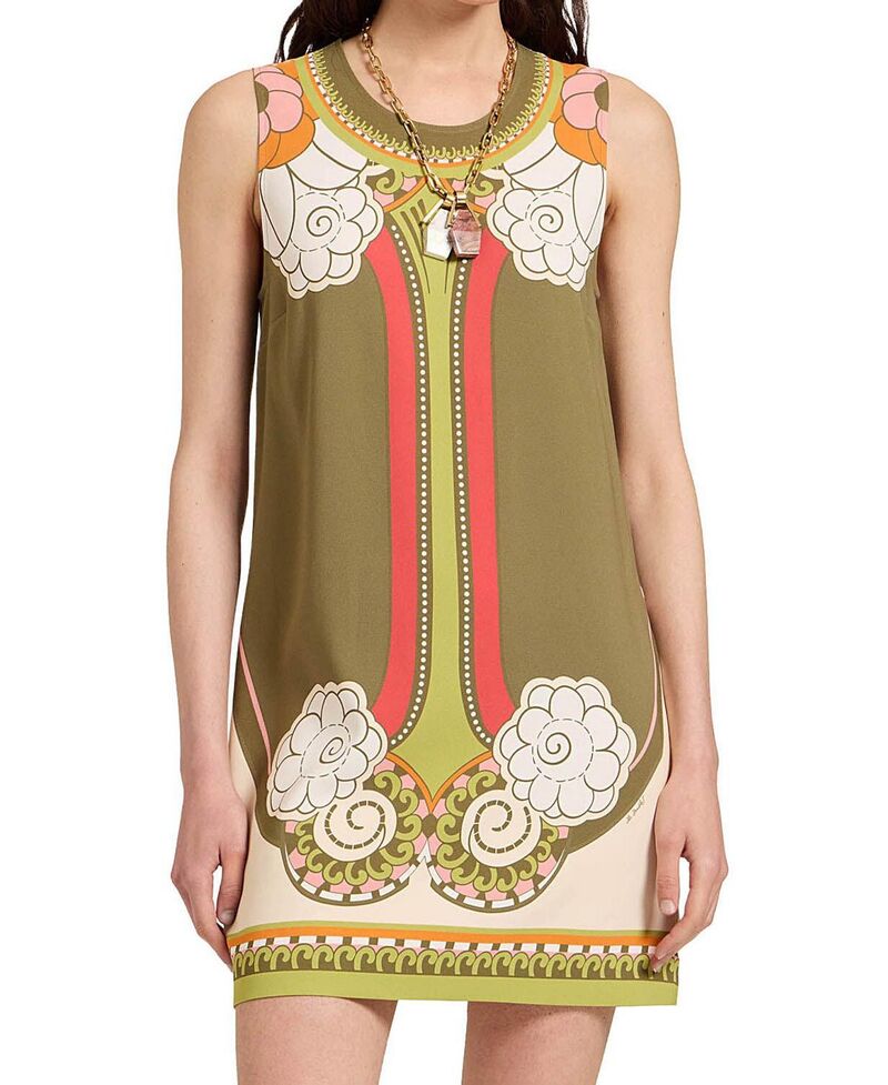 ラ・ダブル・ジェイ レディース トップス シャツ La DoubleJ Stretch Tunic Ambrosia Placee Green グリーン｜ReVida 店