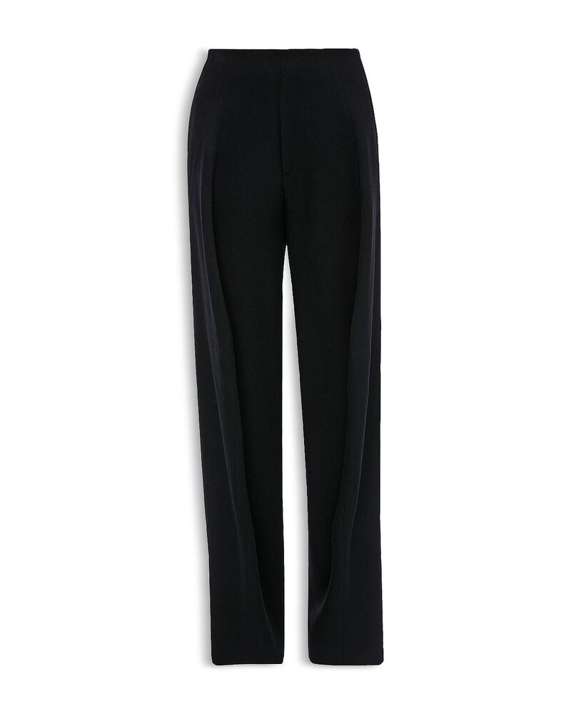 ヴィクトリア ベッカム レディース ボトムス カジュアルパンツ ウール Victoria Beckham Wool Sculpturaleg Trousers Black ブラック｜ReVida 店