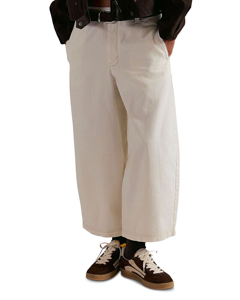 フリーピープル レディース ボトムス カジュアルパンツ ダウン Free People Laydown Chino Pants Clean Ivory アイボリー|ReVida 店