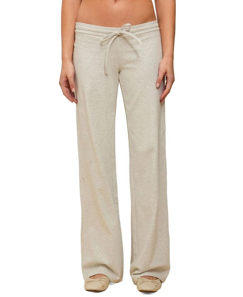 アディクテッド レディース ボトムス カジュアルパンツ ストレート Edikted Claudia Straight Leg Pants Gray-Melange グレー｜ReVida 店