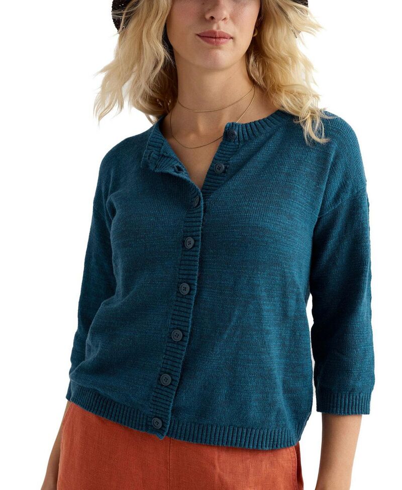 シーソルトコーンウォール レディース アウター カーディガン Seasalt Cornwall Women's Pentire Steps Cardigan Ocean Drift｜ReVida 店