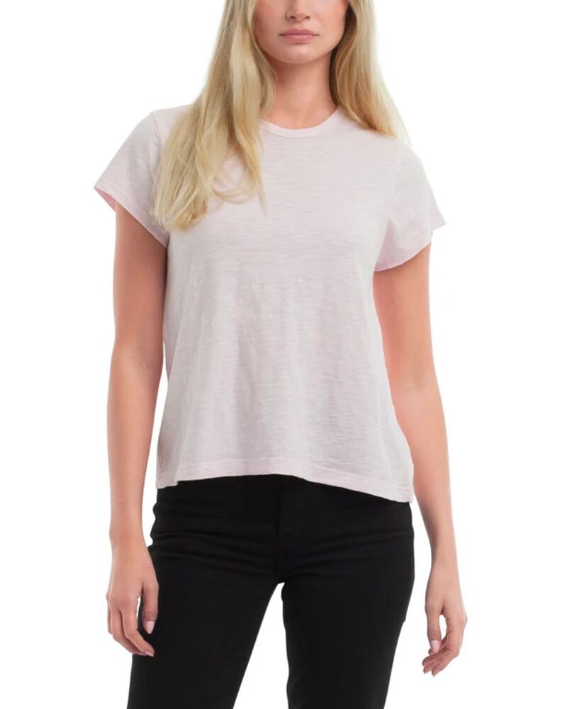 ウィルト レディース トップス Tシャツ WILT Short Sleeve Baby Fit Shrunken Crew Tee Pink A Boo ピンク|ReVida 店