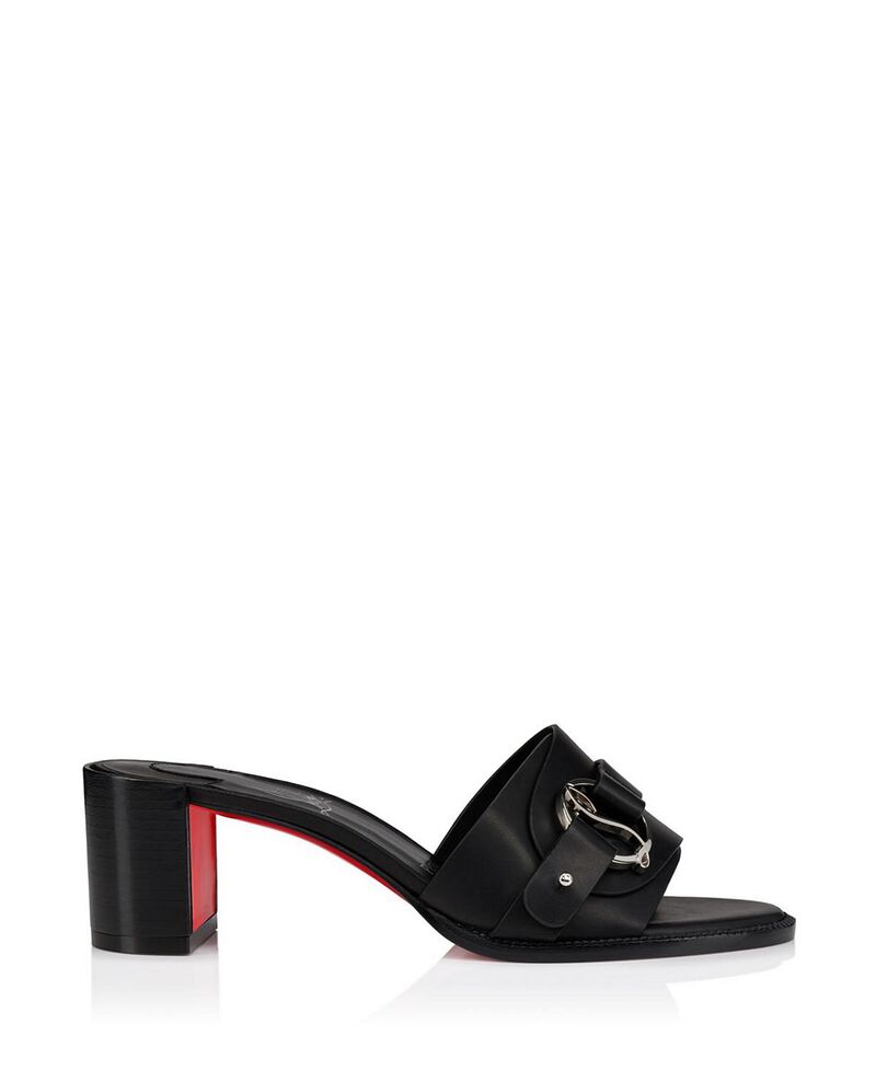 クリスチャン・ルブタン レディース シューズ サンダル Christian Louboutin Women's Her In Roma Mule 55mm Sandals Black ブラック｜ReVida 店