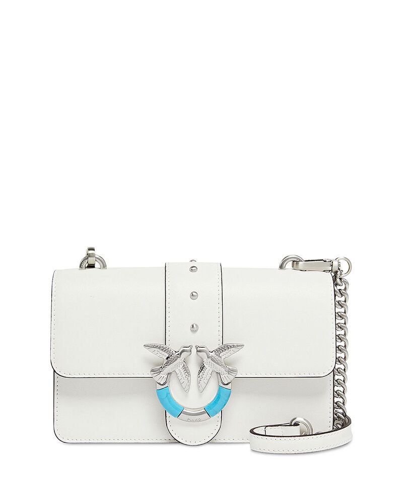 ピンコ レディース バッグ ミニ レザー PINKO Love One Mini Leather Crossbody Z15e｜ReVida 店
