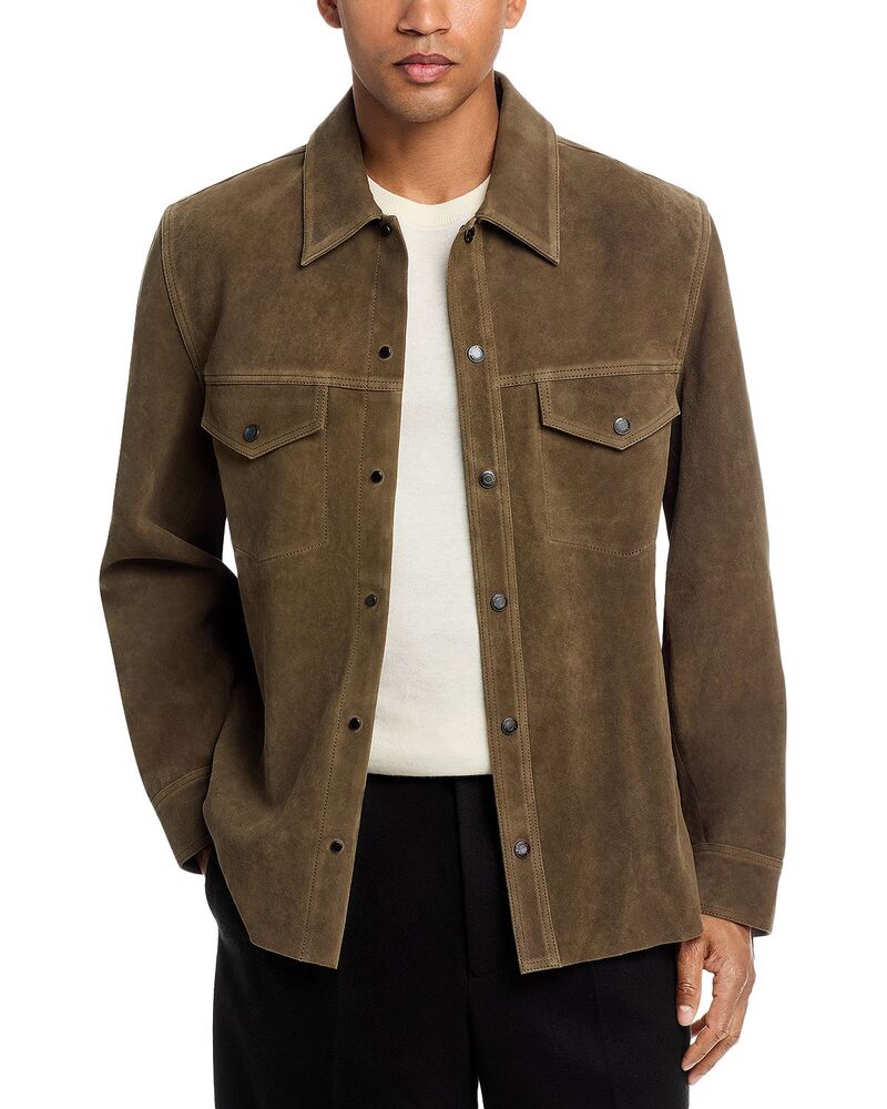 シムカイ メンズ アウター ジャケット・ブルゾン SIMKHAI Michael Standard Fit Utility Jacket Ivy Green グリーン|ReVida 店