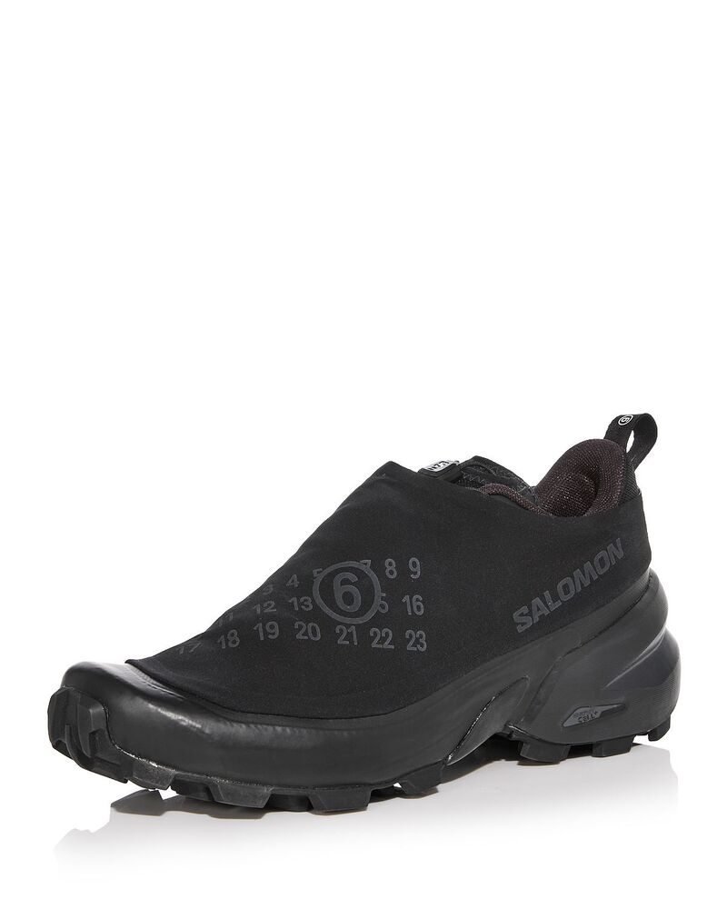 マルタンマルジェラ メンズ シューズ スニーカー MM6 Maison Margiela x Salomon Men's MM6 Slip On Sneakers Black ブラック|ReVida 店