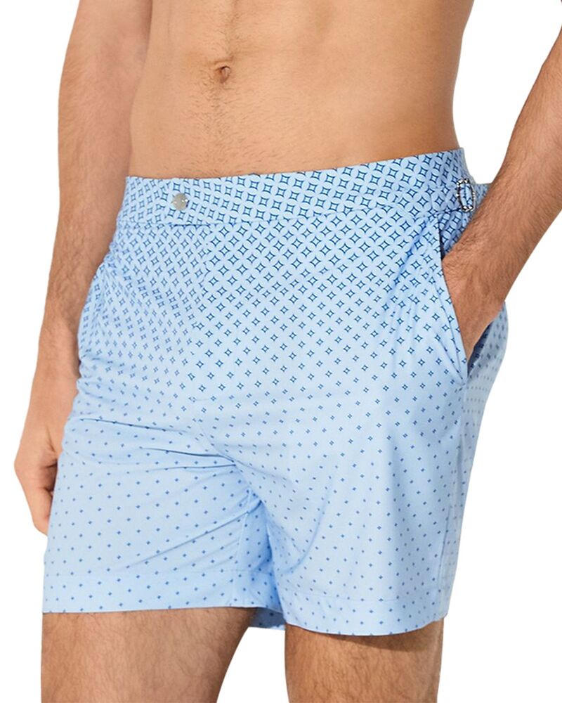 レイス メンズ 水着 ハーフパンツ・ショーツ ショートパンツ REISS Darli Side Adjuster Ombre 5" Swim Shortsoft Blue ブルー|ReVida 店
