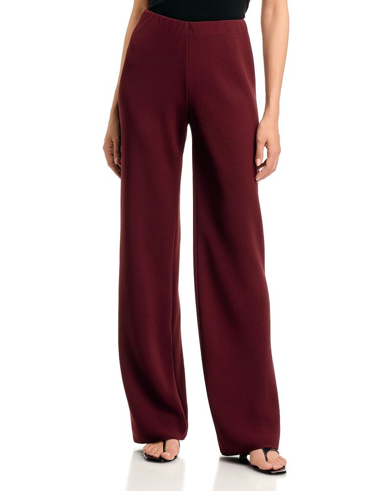 ヴィンス レディース ボトムス カジュアルパンツ クレープ ハイウエスト Vince Colette High Waist Crepe Bias Pants Black Rose ブラック|ReVida 店